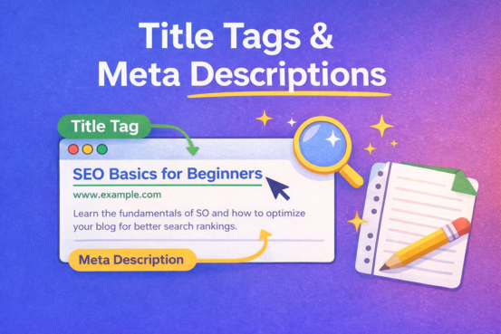 Title Tags and Meta Descriptions